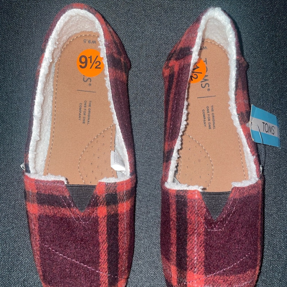 Toms Plaid Shoes